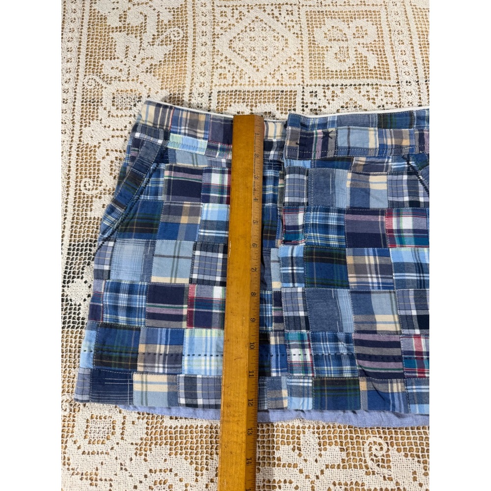 American Eagle Vintage Blue Y2K
Patchwork Plaid Mini Low Rise Skirt Size 2 - Picture 6 of 11